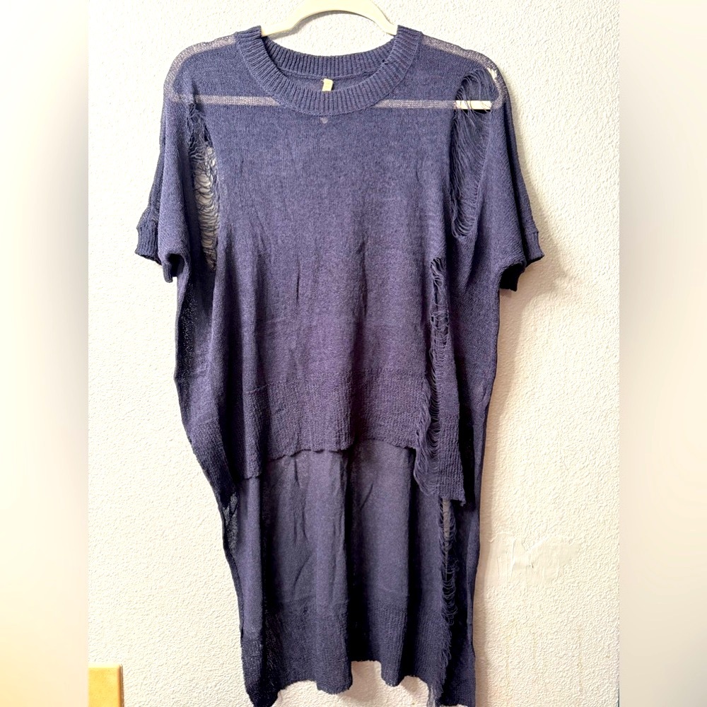 POL distressed top NWOT